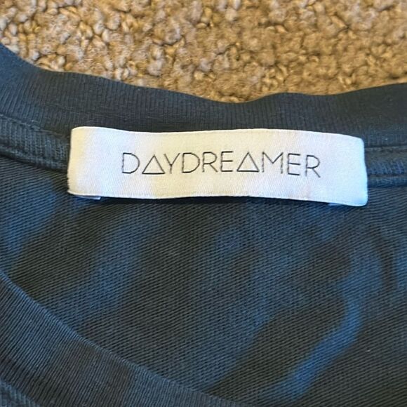 Daydreamer Rolling Stones Velvet Leopard Black Tee, Size M - Picture 6 of 8